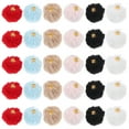 thumbnail image 1 of 30Pcs Pompoms Earrings Charms DIY Fluffy Balls for Jewelry Making Colored Small Pompoms Pendants, 1 of 7