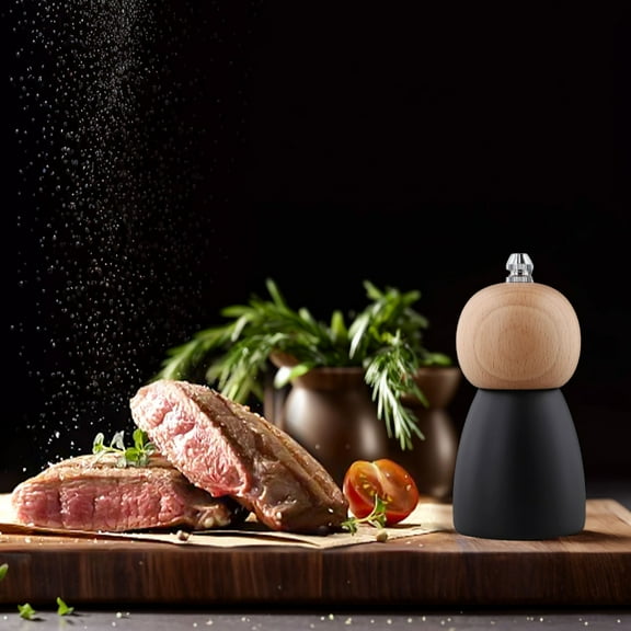 4/8In Manual Pepper Grinder Pepper Mills Spice Pepper Ground Pepper Season Can 4In YIWEI