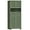 Forest Green, variant on TEENFON 57.8" H Tall Bathroom Storage Cabinet with 2 Drawers & 2 Adjustable Shelves, Floor Cabinet with 4 Doors, Tall Cabinet for Living Room, Dining Room, Entryway, Forest Green