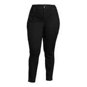 Terra & Sky Womens Plus Size Core Denim Skinny Jeans, Sizes 16W-28W