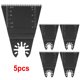 thumbnail image 1 of Cuchillas Para Herramientas Oscilantes ANGGREK 5 Piezas de alta dureza para cortar metal blando, 1 of 8