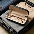 thumbnail image 6 of HBMYN Lightweight Rimless Reading Glasses Metal with Flexible Temple Clear Glasses for Men- Rectangular Anti Blue Blocker Reader Clear Lens 2.50, 6 of 7