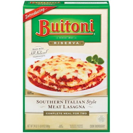 Buitoni Frozen Southern Italian Style Meat Lasagna, 24 oz - Walmart.com