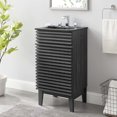 thumbnail image 3 of Render 18" Bathroom Vanity-EEI-5391-CHA-BLK, 3 of 9