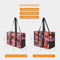 thumbnail image 2 of UTAH-Utility Water Resistant Tote Bag with 13 Exterior & Interior Pockets, Top Zipper Closure & Thick Bottom Support, 2 of 4