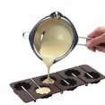 thumbnail image 4 of Clearance!npkgvia Stainless Steel Hot Oil Pan,Mini Sauce Pan,Capacity Capsule Bottom Sauce Pan with Handle Dual Pour Spout Small Sauce Pan Sauce Serving Pots,Butter Melting Pot,Butter Warmers, 4 of 9