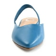 thumbnail image 6 of Journee Womens Mallorca Pull On Almond Toe Sling-Back Flats, 6 of 8