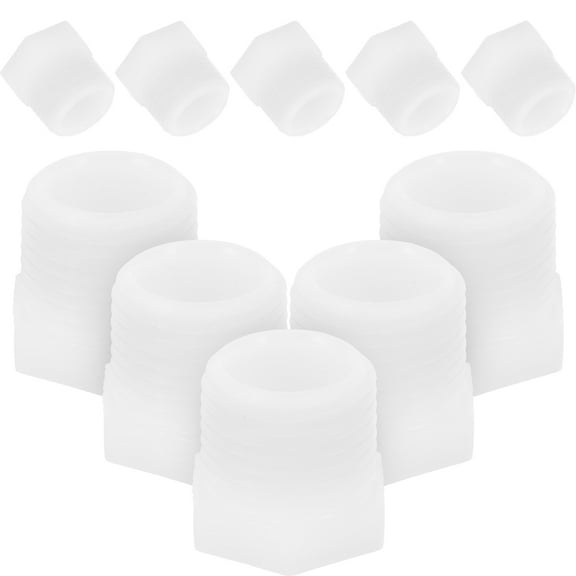 HOMEMAXS 12pcs RV Drain Plugs Camper Water Heater Drain Plugs RV Water Heater Installation Accessories