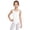 White, variant on Girls Casual Solid Color Bodysuit Practice Leotard Sportswear for Dance Gymnastics Kids Green 160