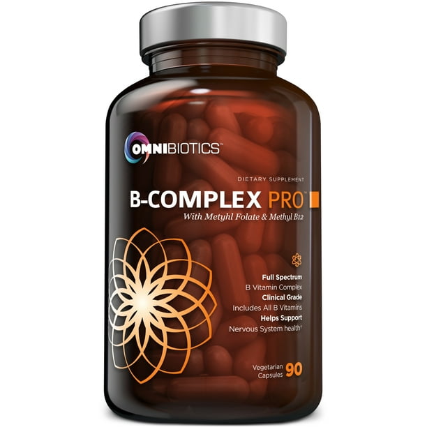 Vitamin B Complex PRO HighPotency B Complex Vitamins with Methyl B12