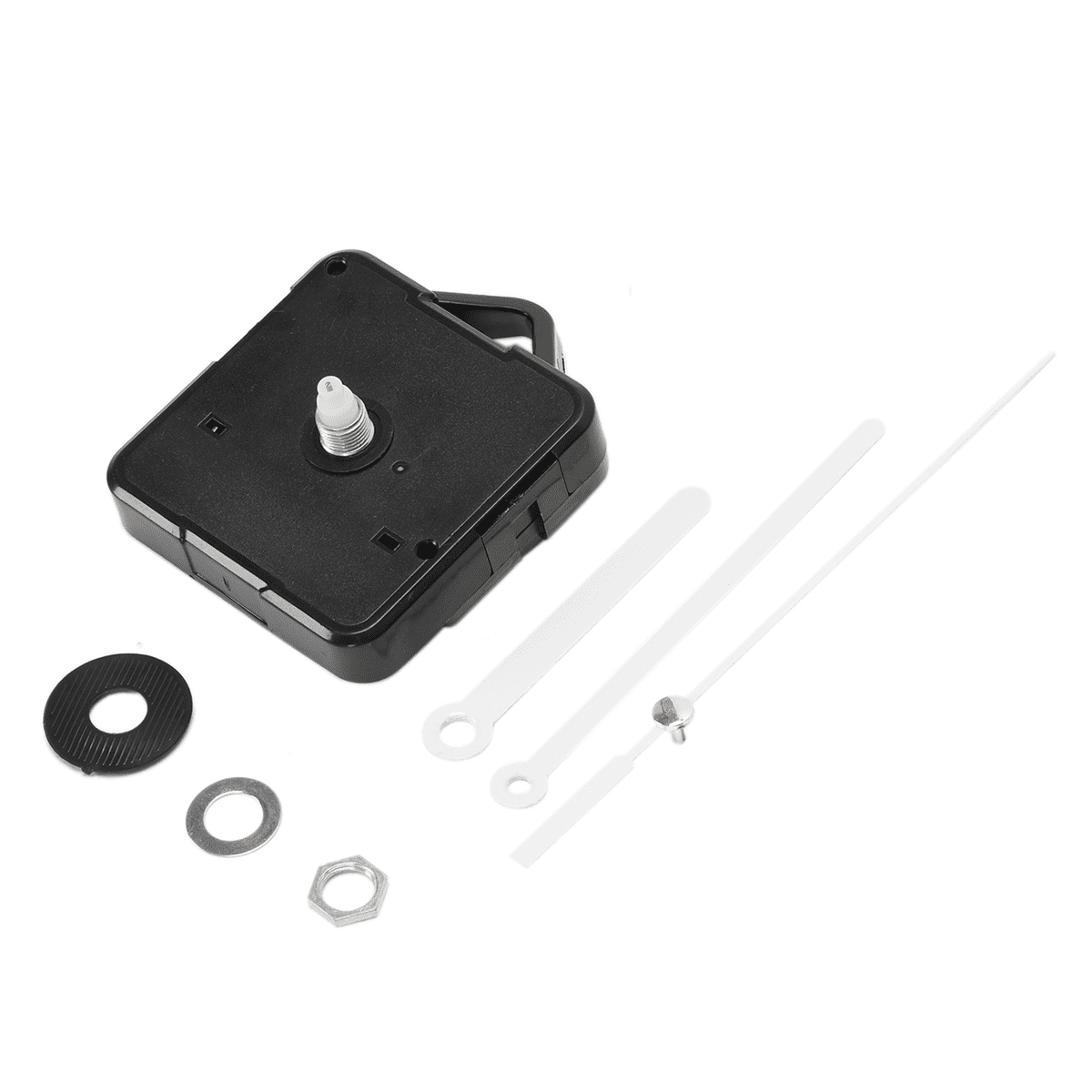 20 Pack Wall Clock Repair Parts Pendulum Movement Mechanism Quartz Clock Motor with Hands & Fittings Kit(Black+White)