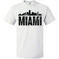 thumbnail image 3 of Inktastic Miami Skyline Grunge T-Shirt, 3 of 5