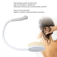 thumbnail image 4 of Back Shower Brush Scrubber, Easy To Use PP Comfortable Curved Back Scrubber Lightweight U Shaped  For Post Operative For Elderly, 4 of 8