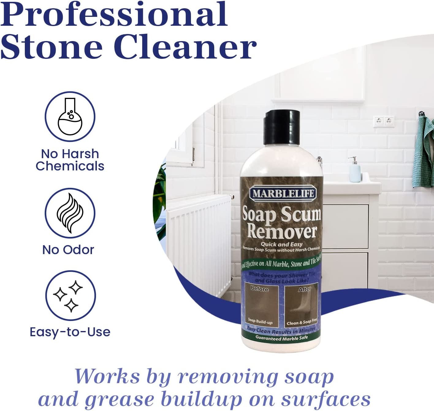 How to Clean Soap Scum