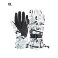 thumbnail image 3 of Soidarity Guantes Manoplas Pantalla táctil Exterior Cálido Antideslizante Impermeable A prueba de viento Snowboard Invierno Clima frío Engrosamiento Deportes de nieve Blanco, Blanco> XL XL Soidarity OD028936-03, 3 of 6