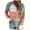c-Orange, variant on 2025 Women Coat Cardigans Cardigan 1X Star Printing Long Sleeve Plus Size Sweater for Women O-Neck Cropped Sweater Top