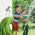 thumbnail image 5 of NOGIS Garden Hose Holder Wall Mount, Heavy Duty Stainless Steel Hose Hanger for Outside, Hose Reel Holds Up To 100Ft, Hose Hook for Garden Hose, Garage, Water Hose, Yard Storage, 5 of 7