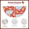 thumbnail image 5 of Bingfone Christmas Tree Skirt Mat Christmas Decoration Interior -Icecream Truck, 5 of 8