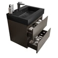 thumbnail image 4 of 24" Gray Bathroom Vanity with Sink, Large Storage Wall Mounted Floating Bathroom Vanity for Modern Bathroom(without Drain and Faucet), 4 of 6