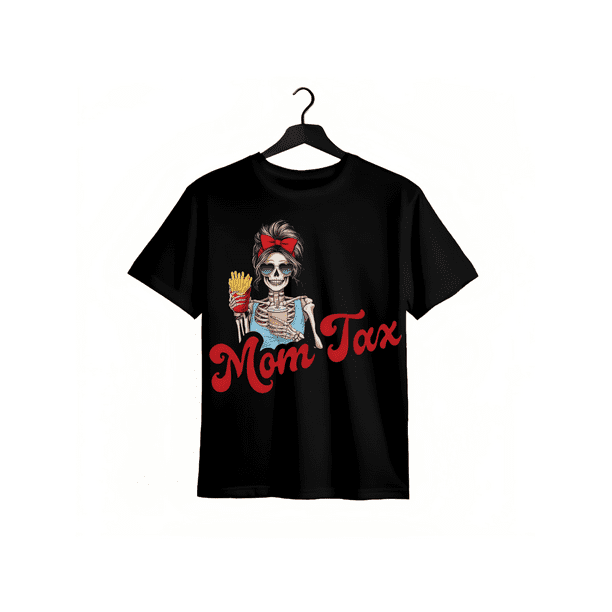 Camiseta de impuestos de mamá esqueleto: la combinación perfecta de humor y estilo