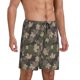 thumbnail image 2 of Balery Camouflage maple Pantalones cortos de pijama de punto de algodón para hombre con cinturilla y bolsillos-XX-Large, 2 of 6