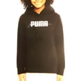 thumbnail image 7 of PUMA Youth Girls Hoodie (Black, S-7/8), 7 of 7