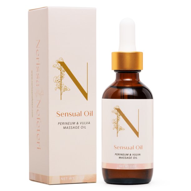 Nerissa Nefeteri Sensual Oil Perineum and Vulva Massage Oil