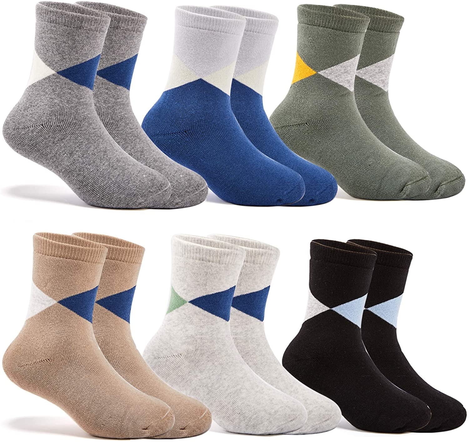 Boys Thick Cotton Socks Kidswarm Sockswinter Thermal Seamless Crew