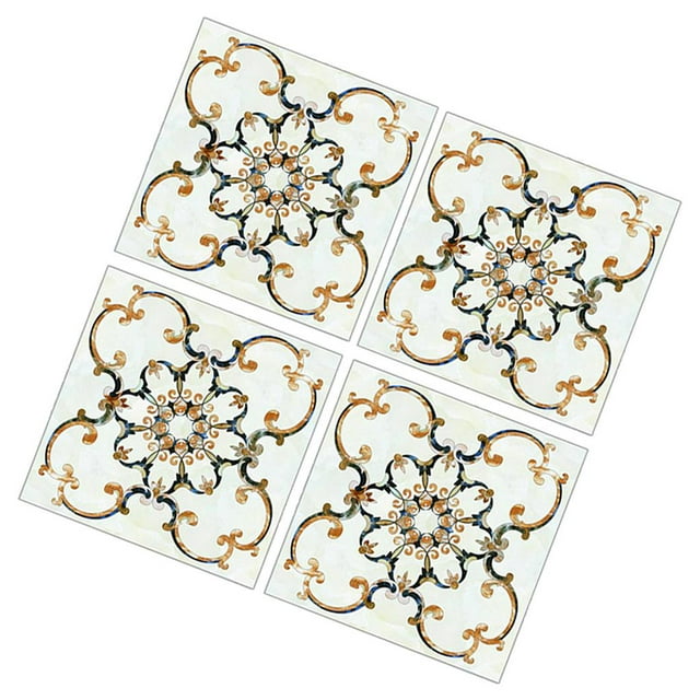 40Pcs Cada paquete Pelar y pegar Azulejos Piso Escalera Elevador Calcomanías DIY Calcomanías para azulejos Escalera de decoración del prueba d Zulema Mosaico de azulejos de pared pegatinas