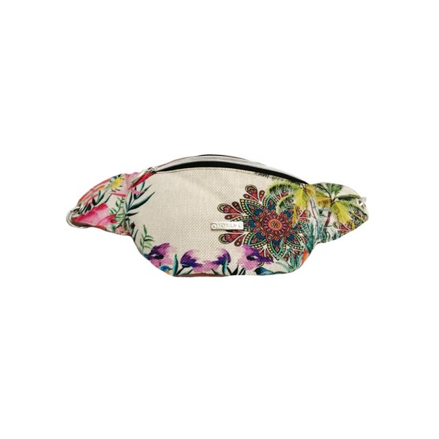 Cangurera Riñonera Dama Chula Flor Verano 917-08 - S014 Chula 917-08