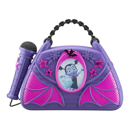 Vampirina Sing Along Boombox with Real Working Microphone Built In Music and Can Connect to MP3 (Best Boombox Cd Player 2019)