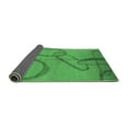 thumbnail image 2 of Ahgly Company Indoor Rectangle Oriental Emerald Green Industrial Area Rugs, 8' x 10', 2 of 4