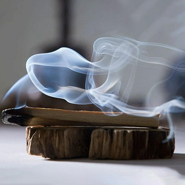 Palo Santo Santo Incienso de incienso de madera tiras de manchas de madera Difusor de aroma Ndcxsfigh Libre de BPA