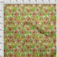 thumbnail image 4 of oneOone Polyester Spandex Green2 Fabric Tropical Floral Fabric For Sewing Printed Craft Fabric By The Yard 56 Inch Wide, 4 of 4