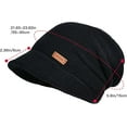thumbnail image 2 of Women Slouchy Knit Hat, Winter Warm Fleece Lined Beanie Hat, Stretchy Skull Cap with Visor Brim, 2 of 5