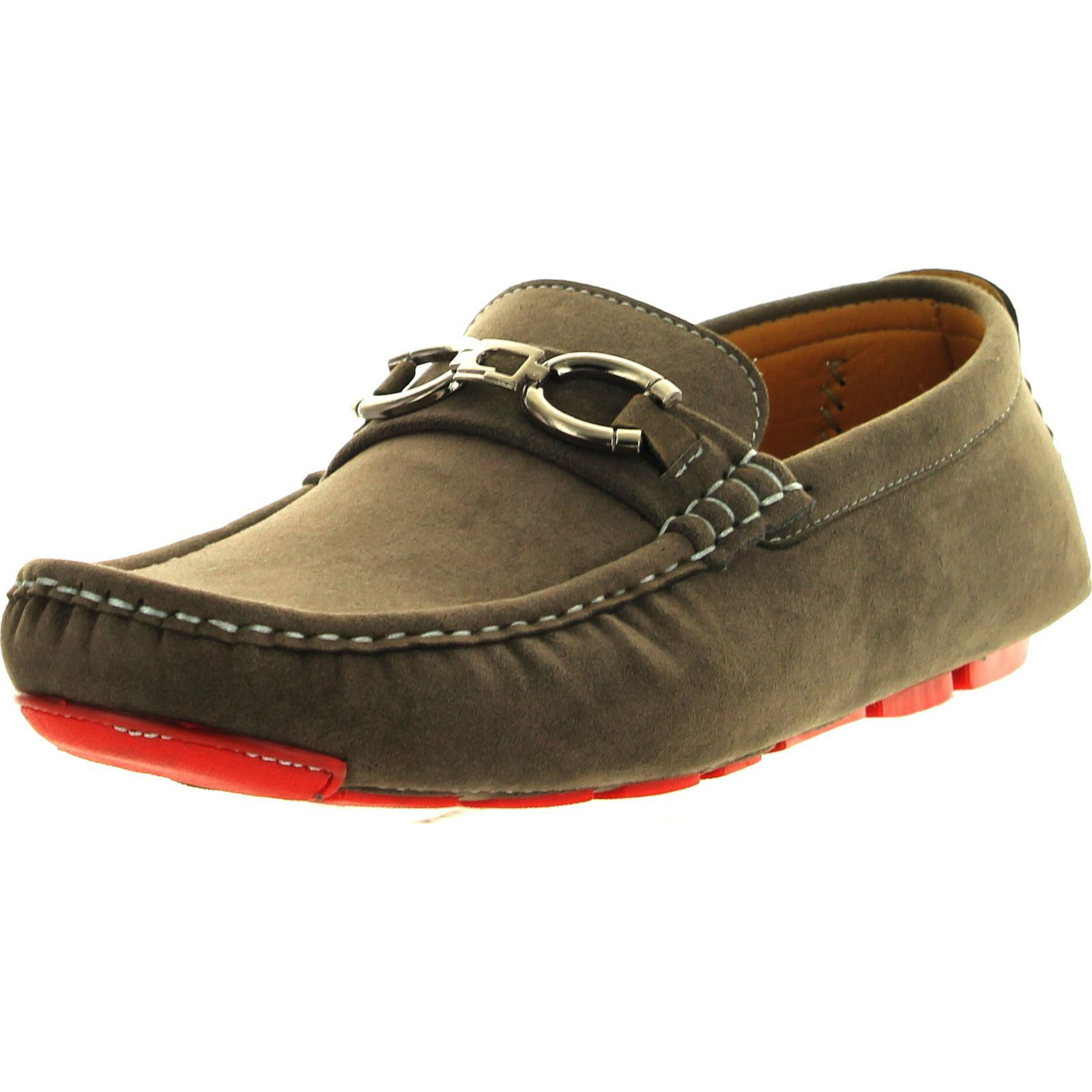 Stacy Adams Men Shoes Swagger Studded Slip On Satin Black 