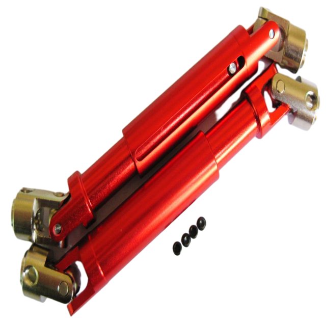 Junta de transmisión universal Vogacara RCGOFFLOW para coche RC 1/10 HSP 94180 Rojo