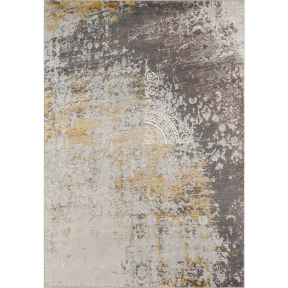 Luxe Area Rug, Gold, 7'10" X 9'10"