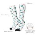 thumbnail image 5 of Picia Women Crew Soft Moisture-wicking Socks Turtles And Seahorses Pattern Design Cotton Socks, One Size fit All, 5 of 9