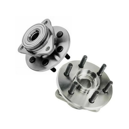 Front Wheel Bearing Hub Assembly - Set of 2 - Compatible with 1997 - 2004 Dodge Dakota 4WD 1998 1999 2000 2001 2002 2003