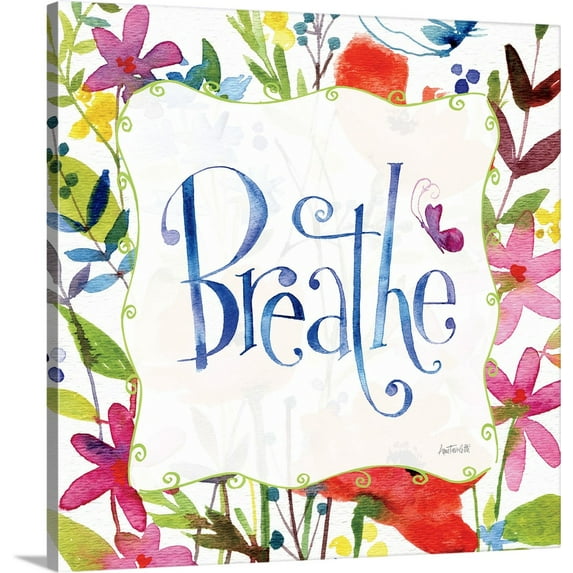 Great BIG Canvas | Anne Tavoletti Premium Thick-Wrap Canvas entitled Breathe