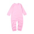 thumbnail image 2 of NOKIO My First Christmas Baby Boy Girl Outfit Toddler New Year Jumpsuit Christmas Romper Fall Winter Clothes Baby Girl Boy Letter Long Sleeve Romper Jumpsuit Boys Girls Button Romper, 2 of 9