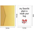 thumbnail image 2 of Tarjeta de aniversario CTVSPC romántica de amor 20,5 x 13,5 cm, 2 of 7