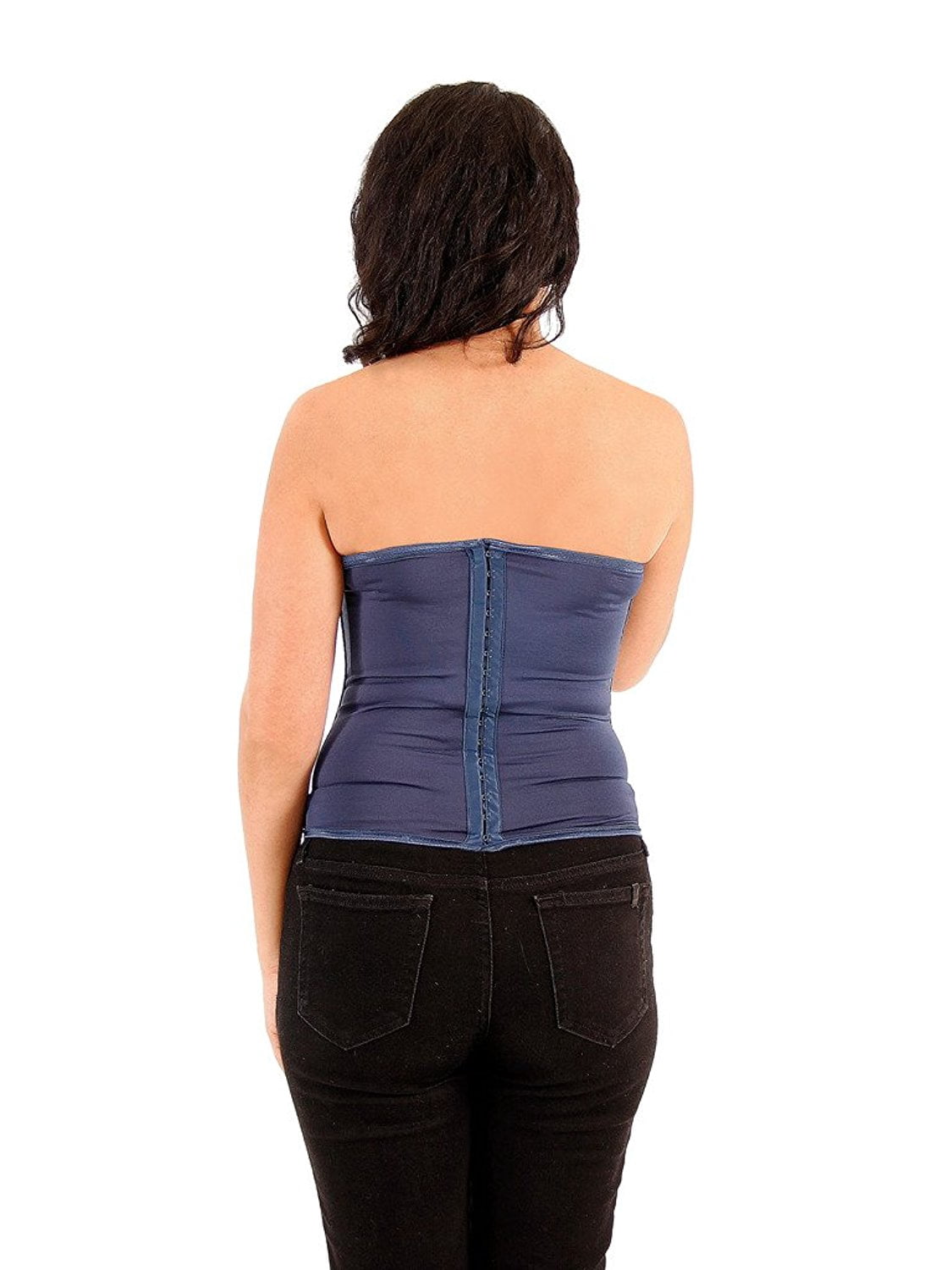 Officially Licensed Amscan Spider Girl Sequin Women's Corset, Black 1-Pack