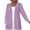 Purple, variant on Aboser Sheer Cardigans for Women Summer Mesh Lightweight Cover Up Loose Long Sleeve Blouse Tops Breathable Casual Beach Cardigan for Dresses Black S