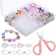 thumbnail image 1 of 1 Juego de pulsera de cuentas de arcilla, Kit de fabricación de pulseras, cuentas de arcilla para pulseras, fabricación de joyas, 1 of 8