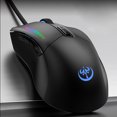 thumbnail image 4 of Ratón Gamer G90 - 7 Botones Programables, 4 Niveles DPI (800-3200), Luz RGB de 6 Colores, Diseño Ergonómico, Plug & Play - Color Negro, 4 of 6