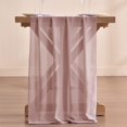 thumbnail image 2 of 10pcs Chiffon Table Runner Bulk 29x120 Inches Rustic Wedding Table Runner for Bridal Shower Wedding Party,10 Pieces,Dusty Rose, 2 of 8