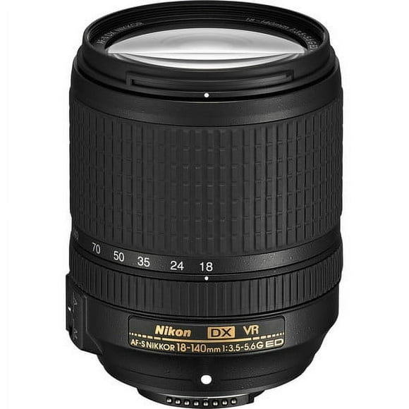 Nikon Nikkor AF-S DX 18-140mm f/3.5-5.6G ED VR Telephoto and Wide Angle Zoom Lens