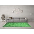 thumbnail image 3 of Ahgly Company Indoor Rectangle Oriental Emerald Green Traditional Area Rugs, 8' x 12', 3 of 4